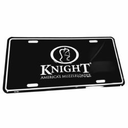Knight Decorative Aluminum License Plate